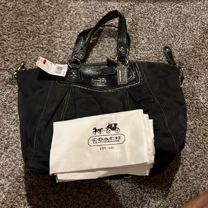 NWT-13 YEAR OLD Coach Madison 14335 OPT Art Claire Crossbody/Satchel w/ dust bag